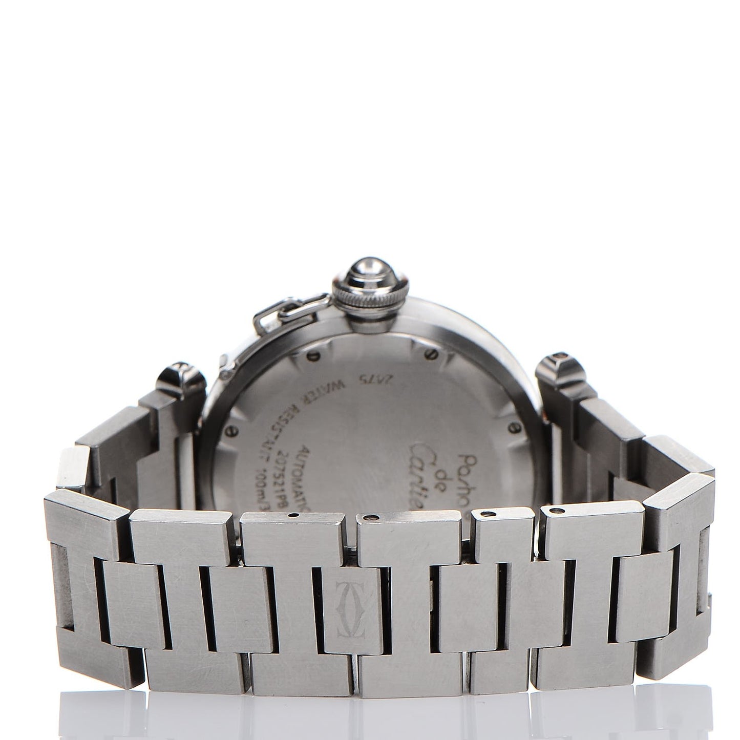 Stainless Steel 35mm Pasha C Big Date Automatic Watch Pink