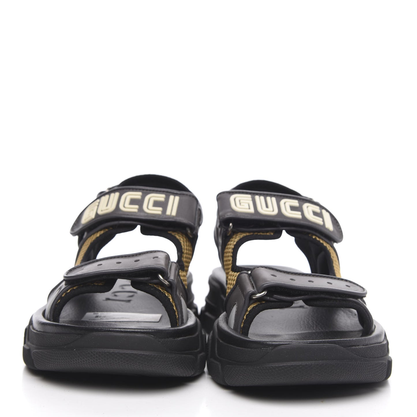 X SEGA Nappa Mesh Mens Aguru Sandals 9 Loess Black