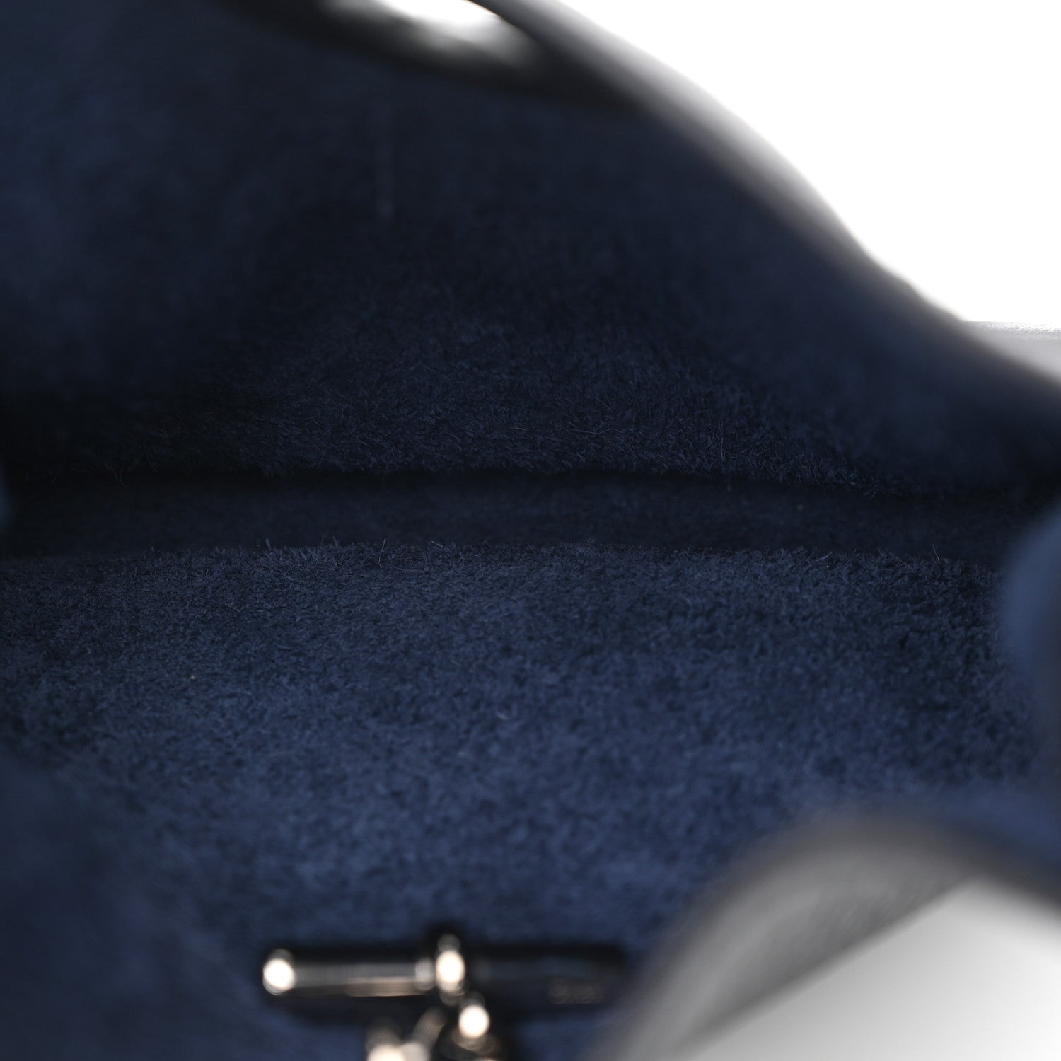 Hermes Taurillon Clemence Vespa TPM Bleu Indigo 5 of 13