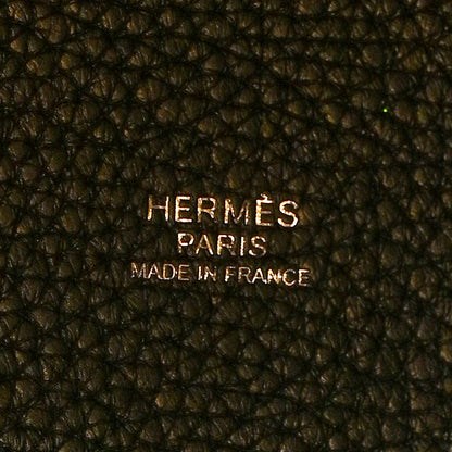 Hermes Taurillon Clemence Picotin Lock 22 MM Black 6 of 10