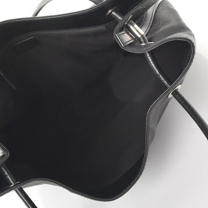 Gucci Nylon Monogram Gifford Tote Black 5 of 8