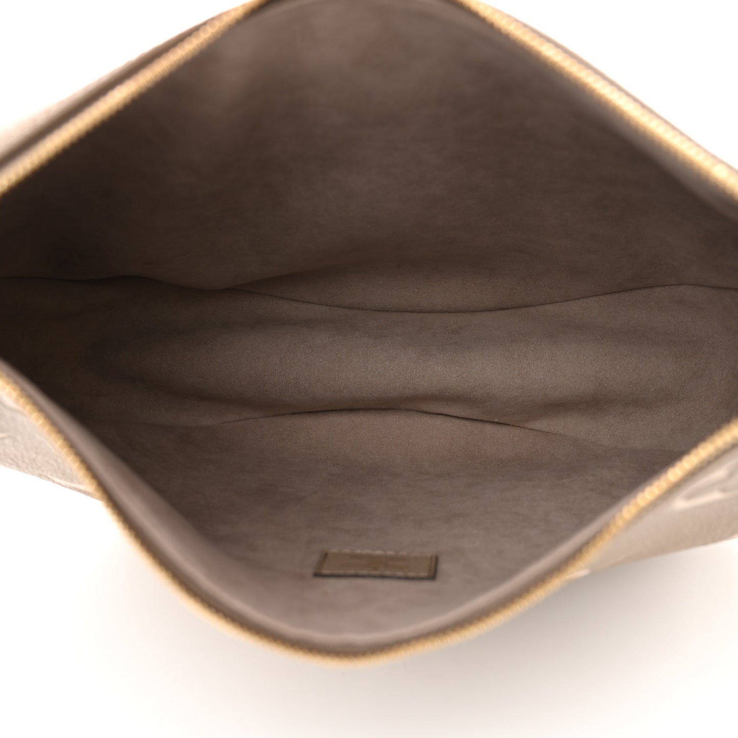 Empreinte Monogram Giant Loop Hobo Dove Gray Cream