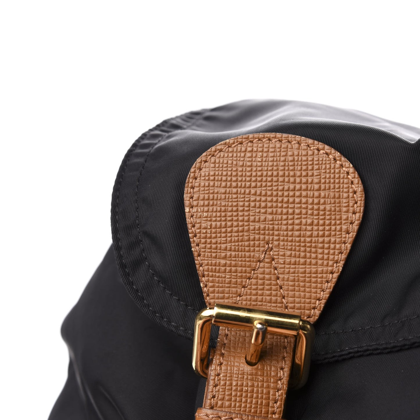 Nylon Large Rucksack Backpack Black