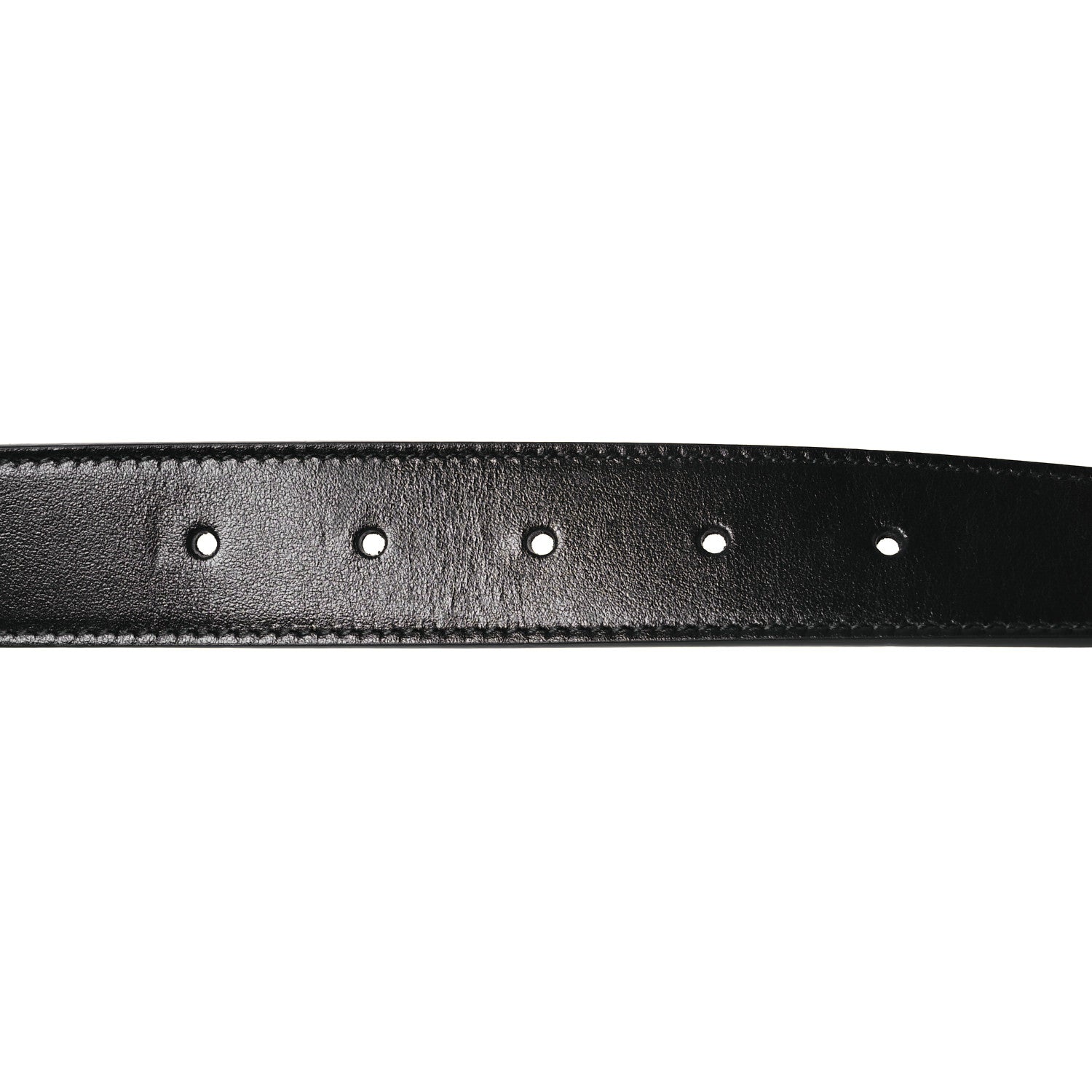 Gucci Calfskin Double G 30mm Belt 75 30 Black 3 of 7