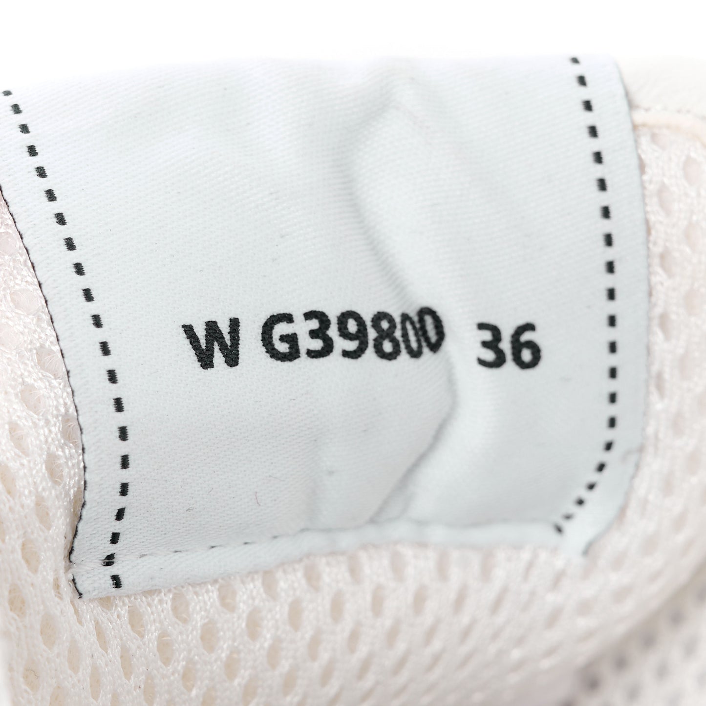 Calfskin Suede Crystal Womens CC Sneakers 36 White
