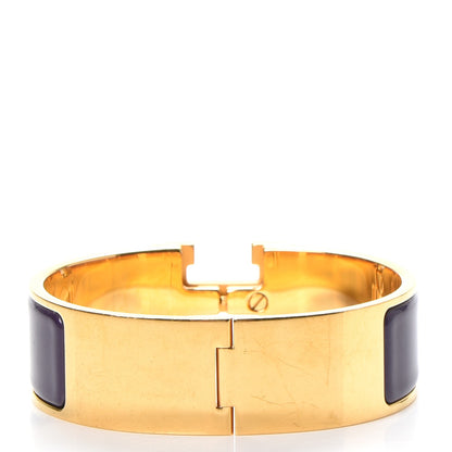 Hermes Enamel Wide Clic Clac H Bracelet GM 3 of 4