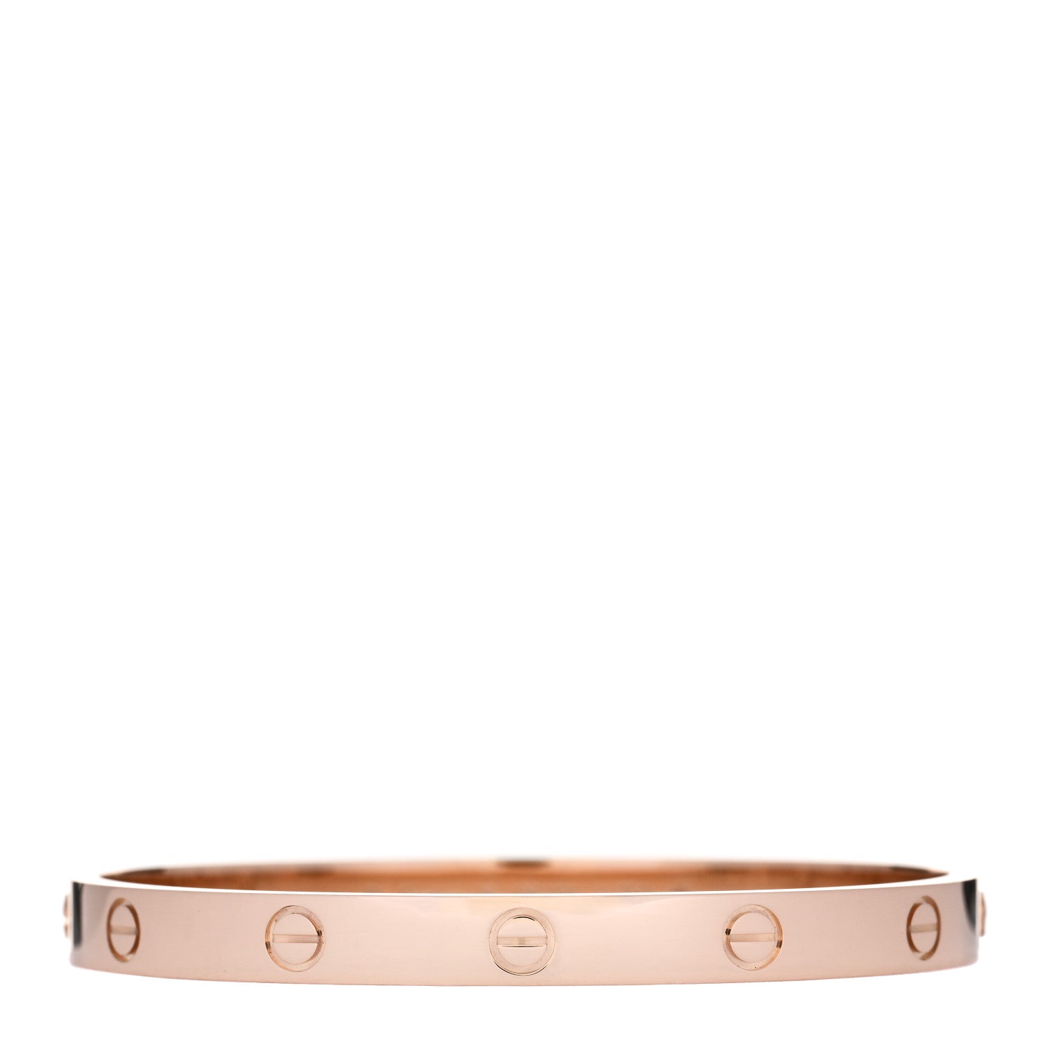 Cartier 18K Pink Gold LOVE Bracelet 18 1 of 5