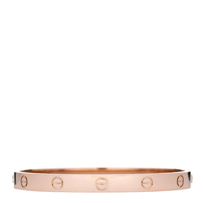 Cartier 18K Pink Gold LOVE Bracelet 18 1 of 5