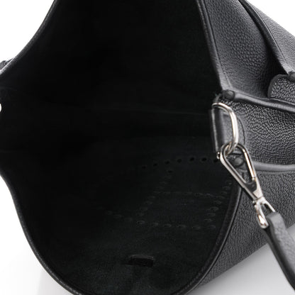 Hermes Taurillon Clemence Evelyne III GM Black 7 of 8