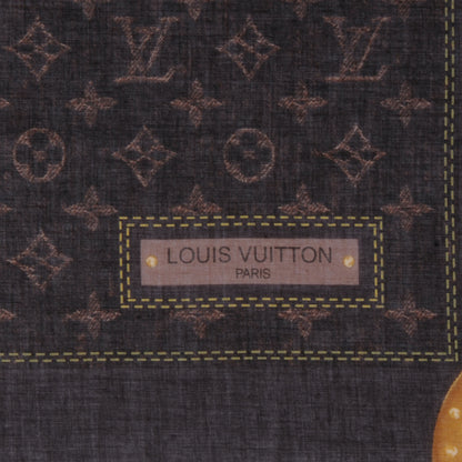 Louis Vuitton Cotton Denim Scarf Monogram Ebene 3 of 3