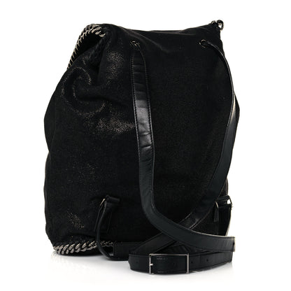 Stella McCartney Shaggy Deer Mini Rucksack Backpack Black 2 of 15