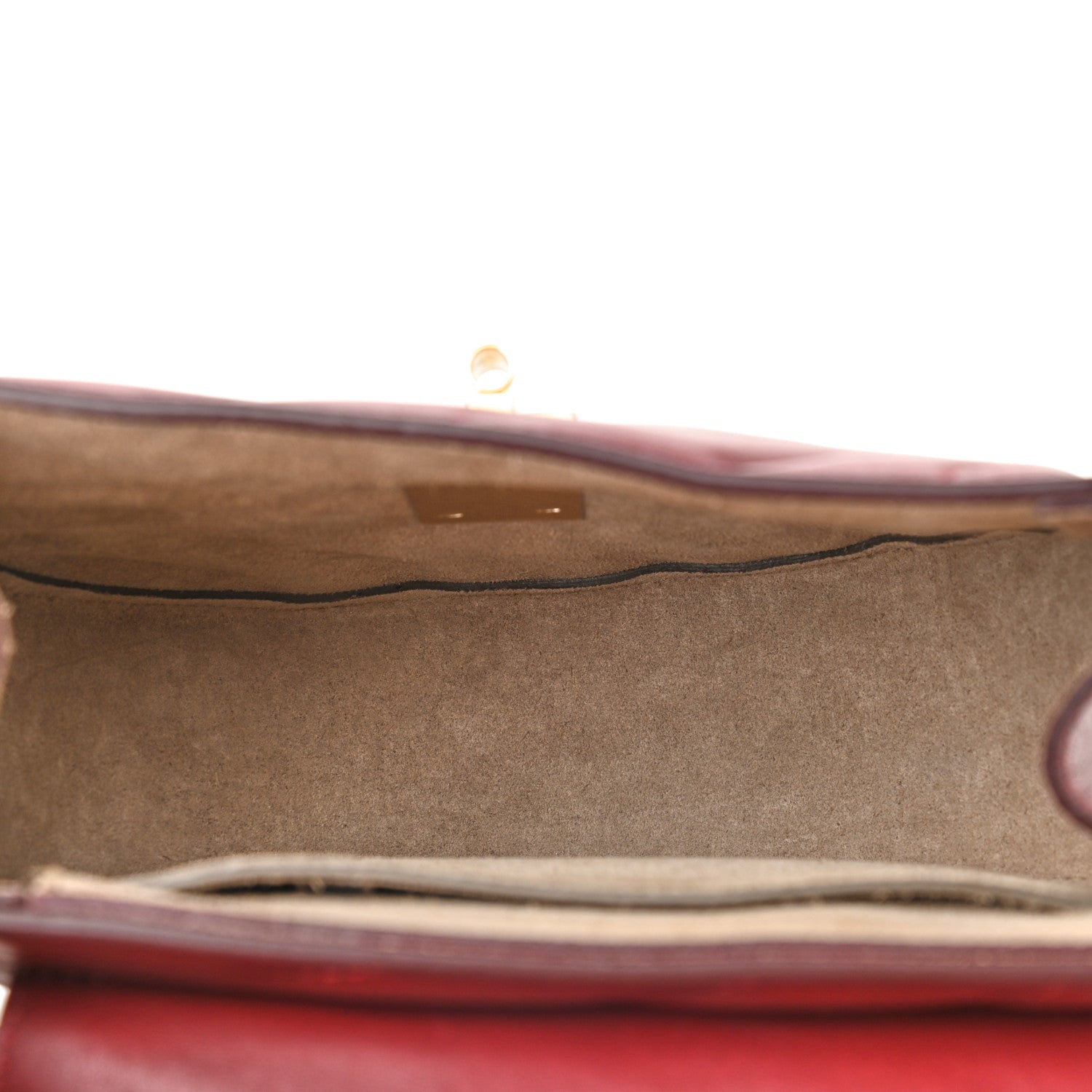 Chloe Calfskin Quilted Mini Drew Bijou Shoulder Bag Plum Purple 4 of 7