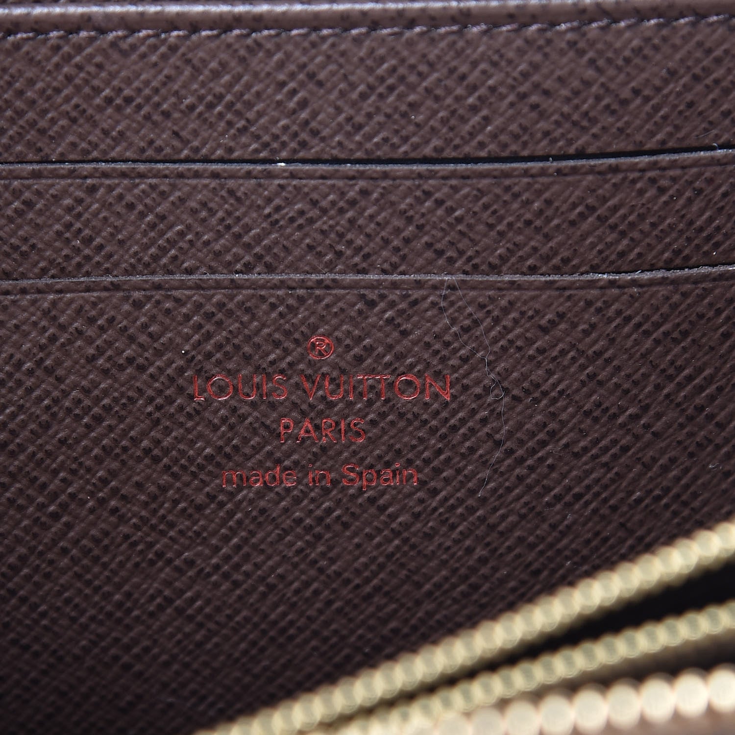 Louis Vuitton Damier Ebene Zippy Compact Wallet 6 of 9