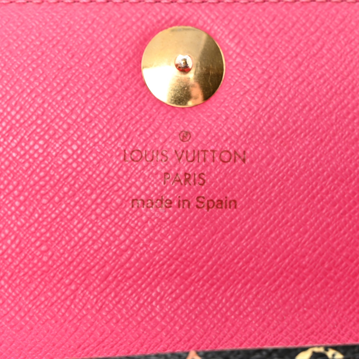 Monogram Multicolor Sarah Wallet Black Grenade