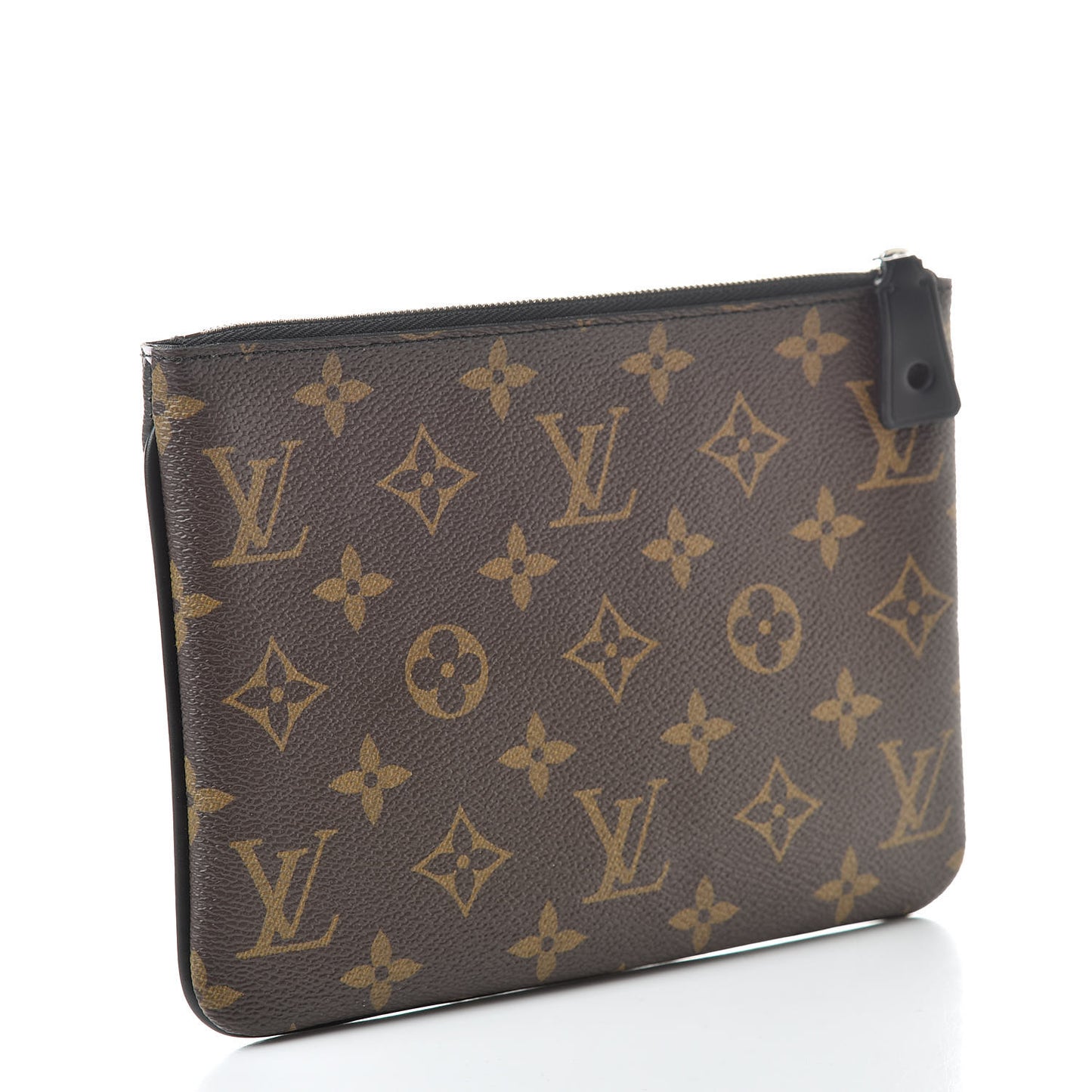 Monogram Stripes Pochette Plate PM