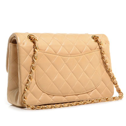 Chanel Lambskin Small Double Flap Beige 3 of 9