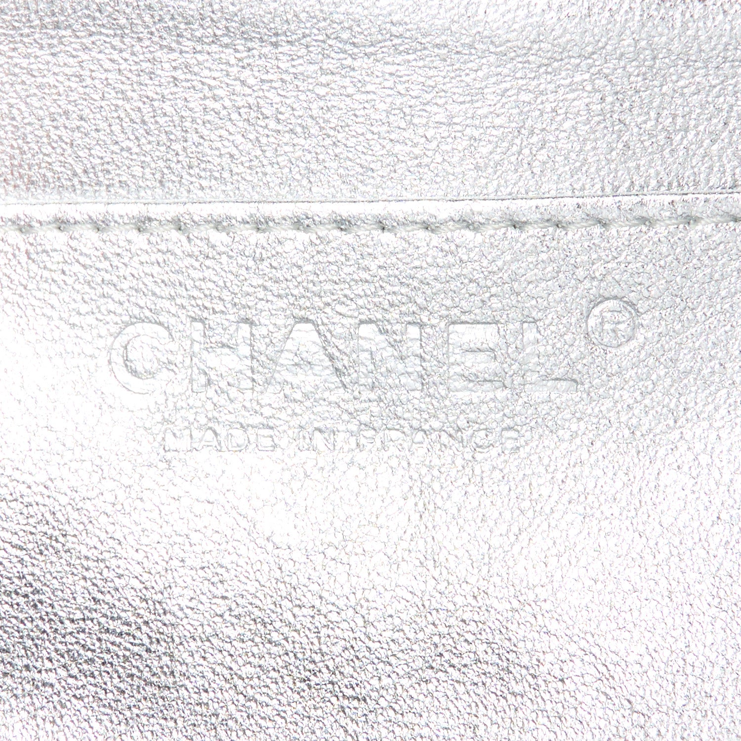 Chanel Metallic Lambskin Quilted Maxi Single Flap Silver 7 of 12