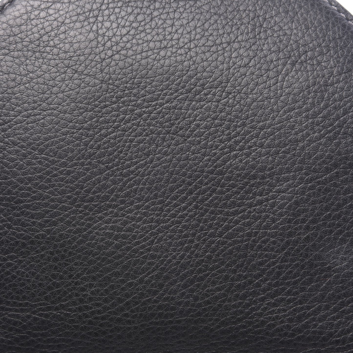 Calfskin Mini Marcie Round Crossbody Bag Black