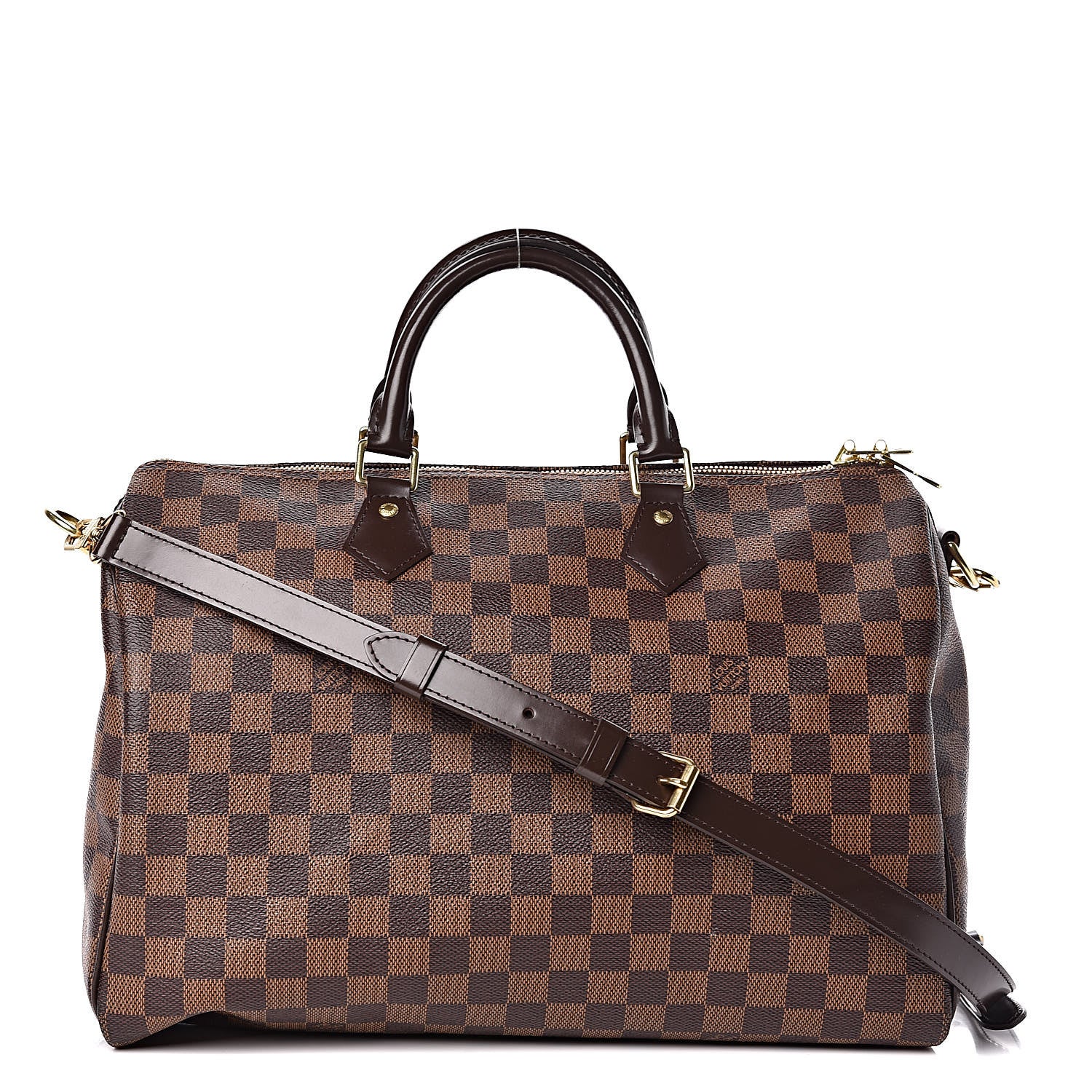 Louis Vuitton Damier Ebene Speedy Bandouliere 35 1 of 13