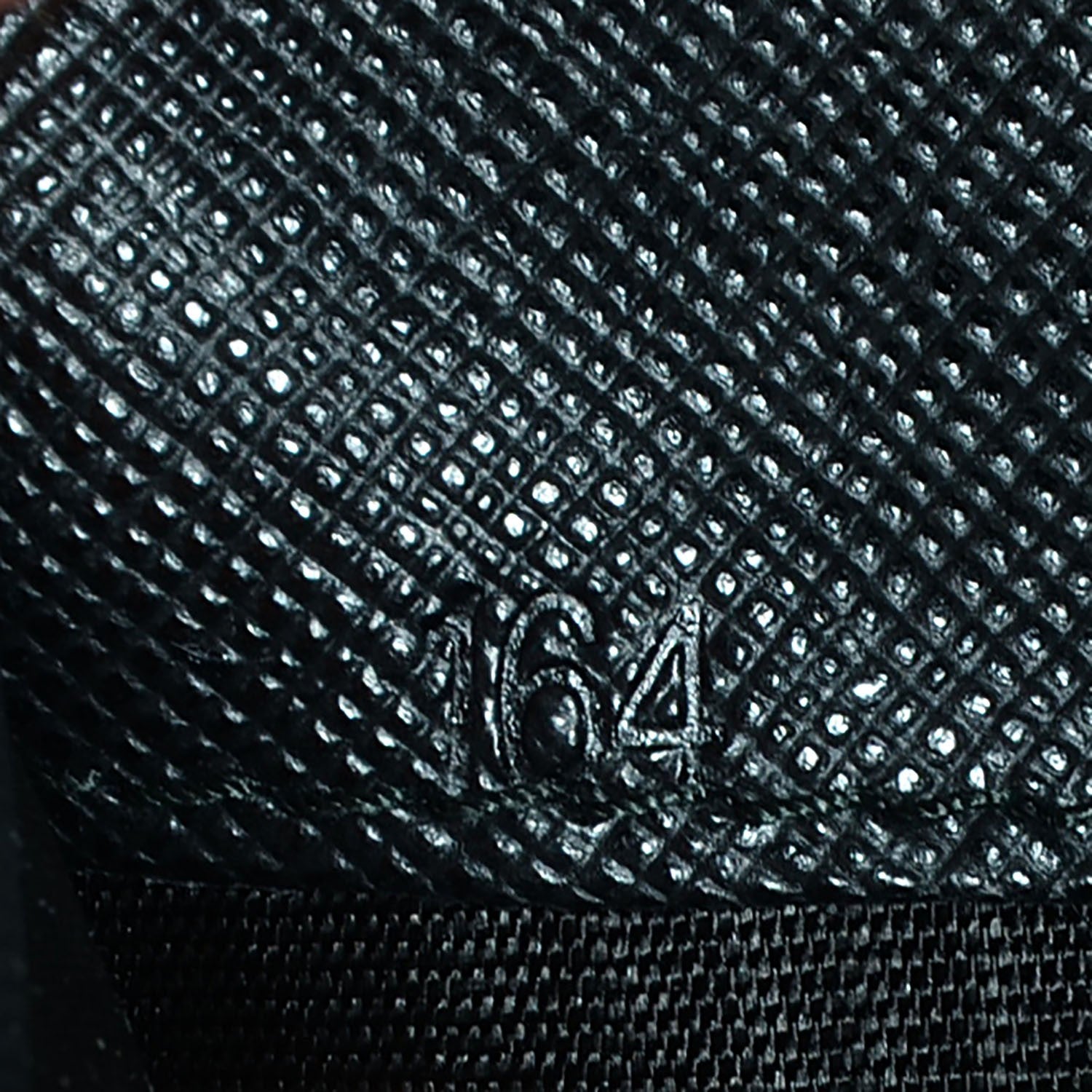 Prada Saffiano Metal Zip Around Wallet Nero Black 8 of 10
