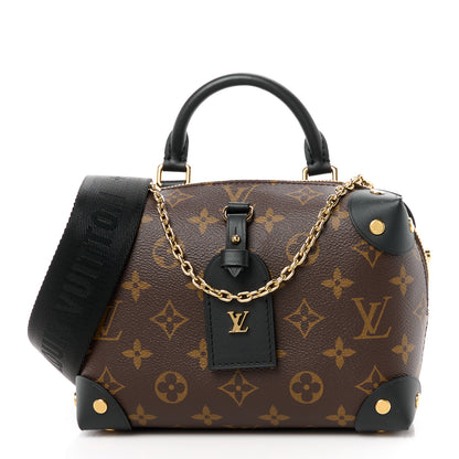 Louis Vuitton LOUIS VUITTON Monogram Petite Malle Souple Black 1 of 10