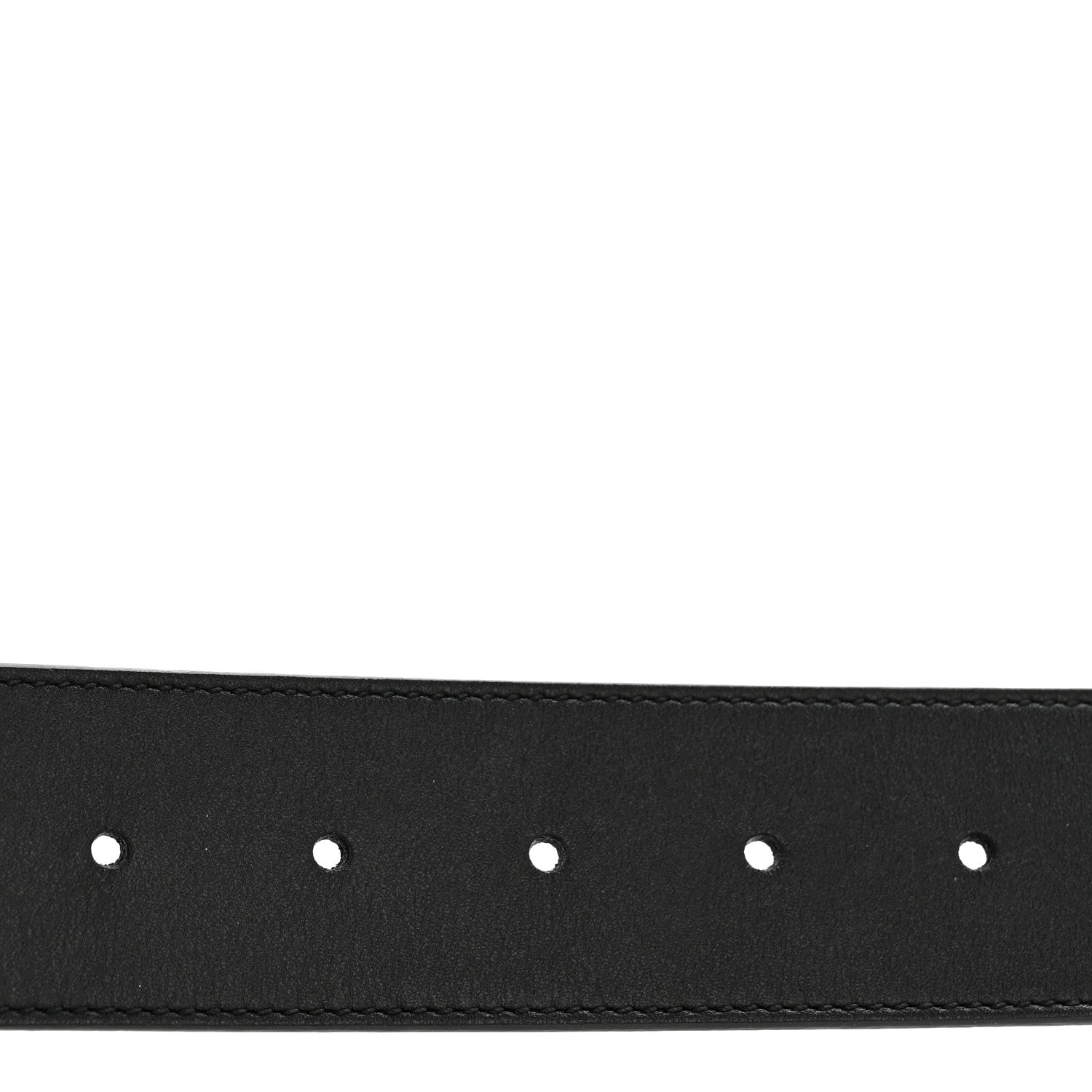 Gucci Calfskin Double G 40mm Belt 80 32 Black 3 of 8