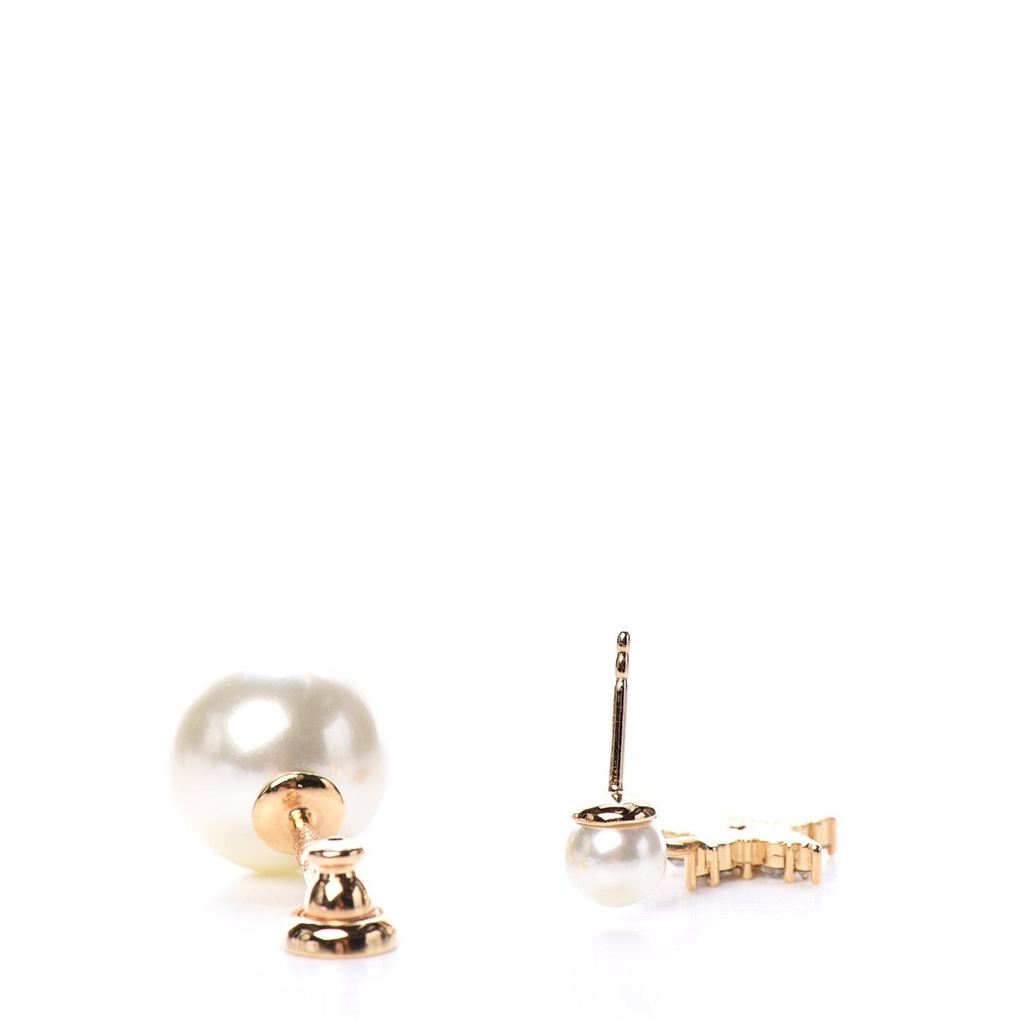 Pearl Crystal My ABCDior Tribales Etoile Earring Gold