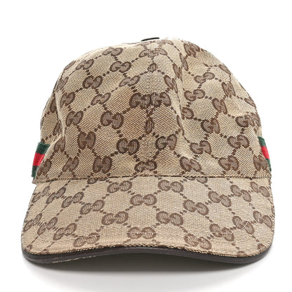 Gucci Monogram Web Baseball Hat S Beige Cocoa 3 of 8