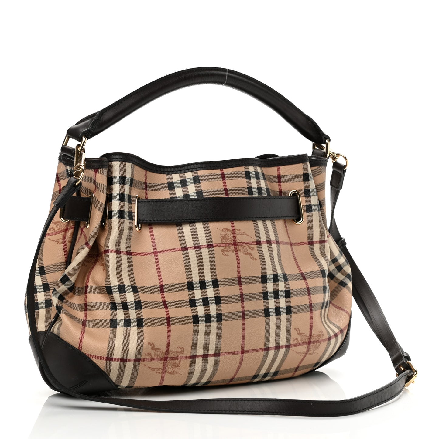 Haymarket Check Medium Willenmore Hobo Chocolate