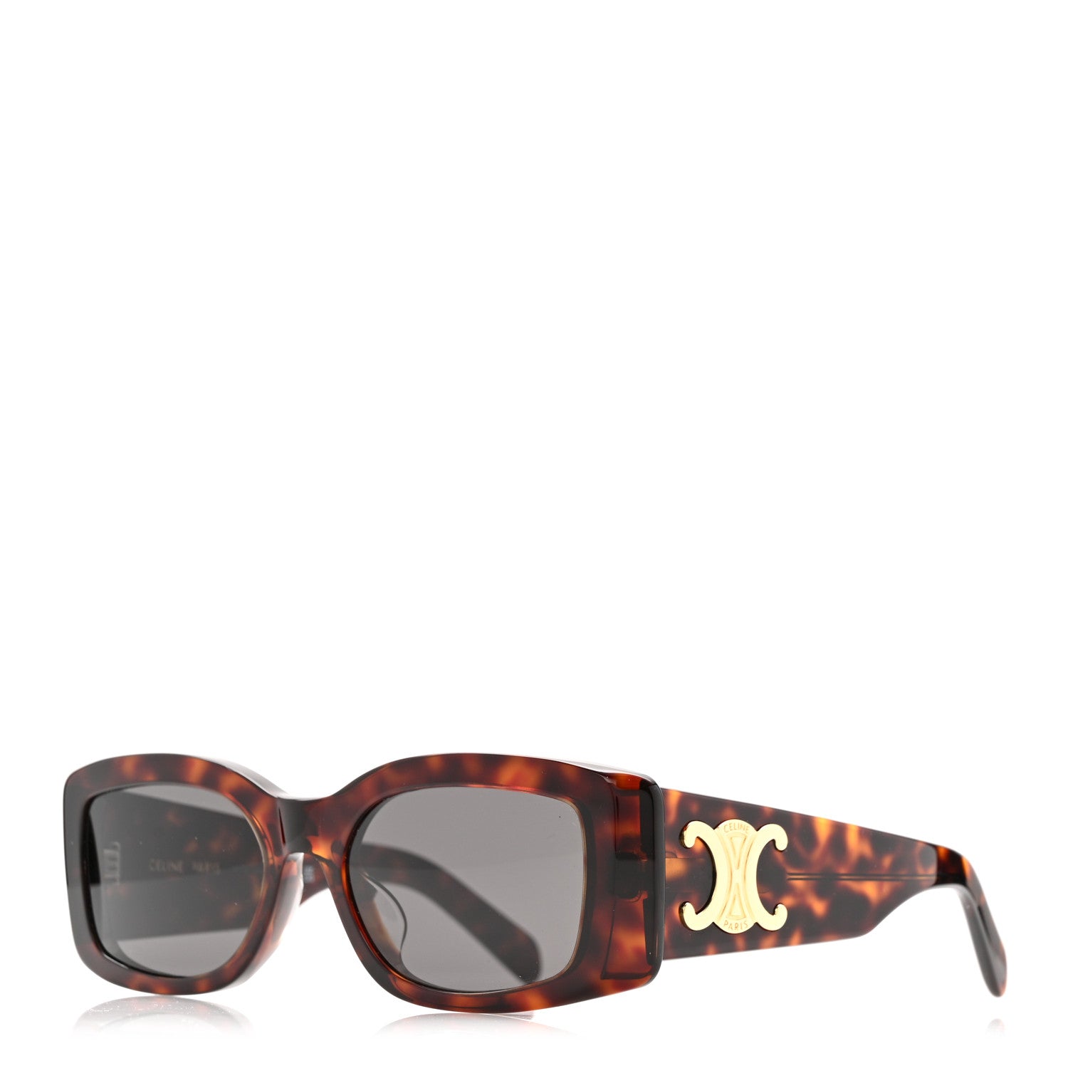 Celine Acetate Triomphe XL 01 Sunglasses CL40282U Tortoise 1 of 7