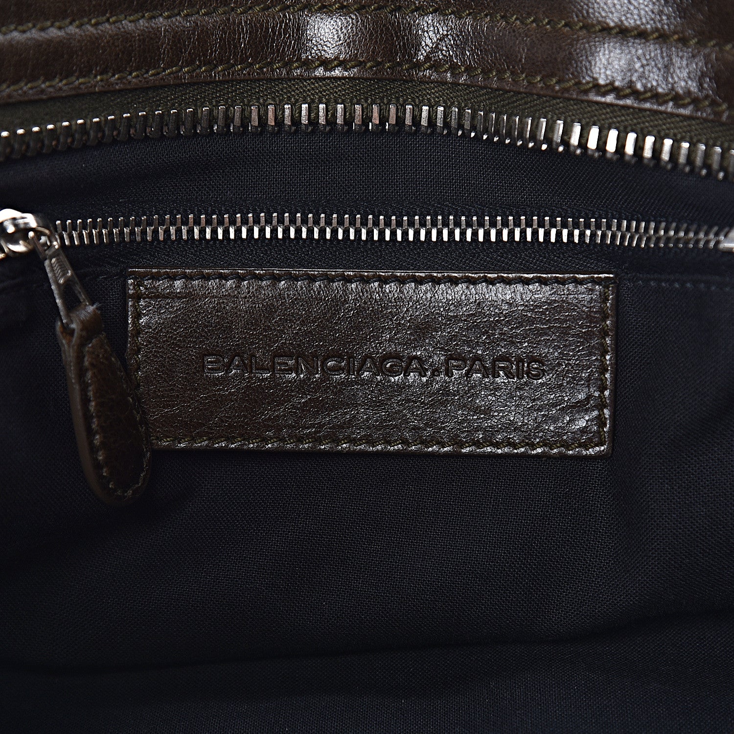 Balenciaga Chevre Giant 21 Silver Hardware City Vert Fonce 7 of 14