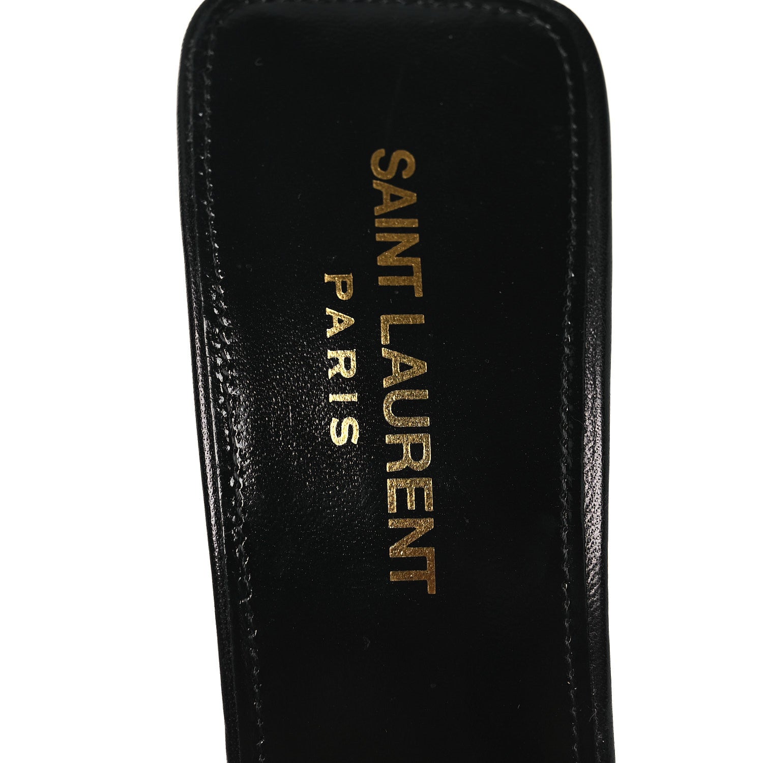 Saint Laurent Mesh Strass Giqua 95 Mule Sandals 37.5 Black 9 of 9