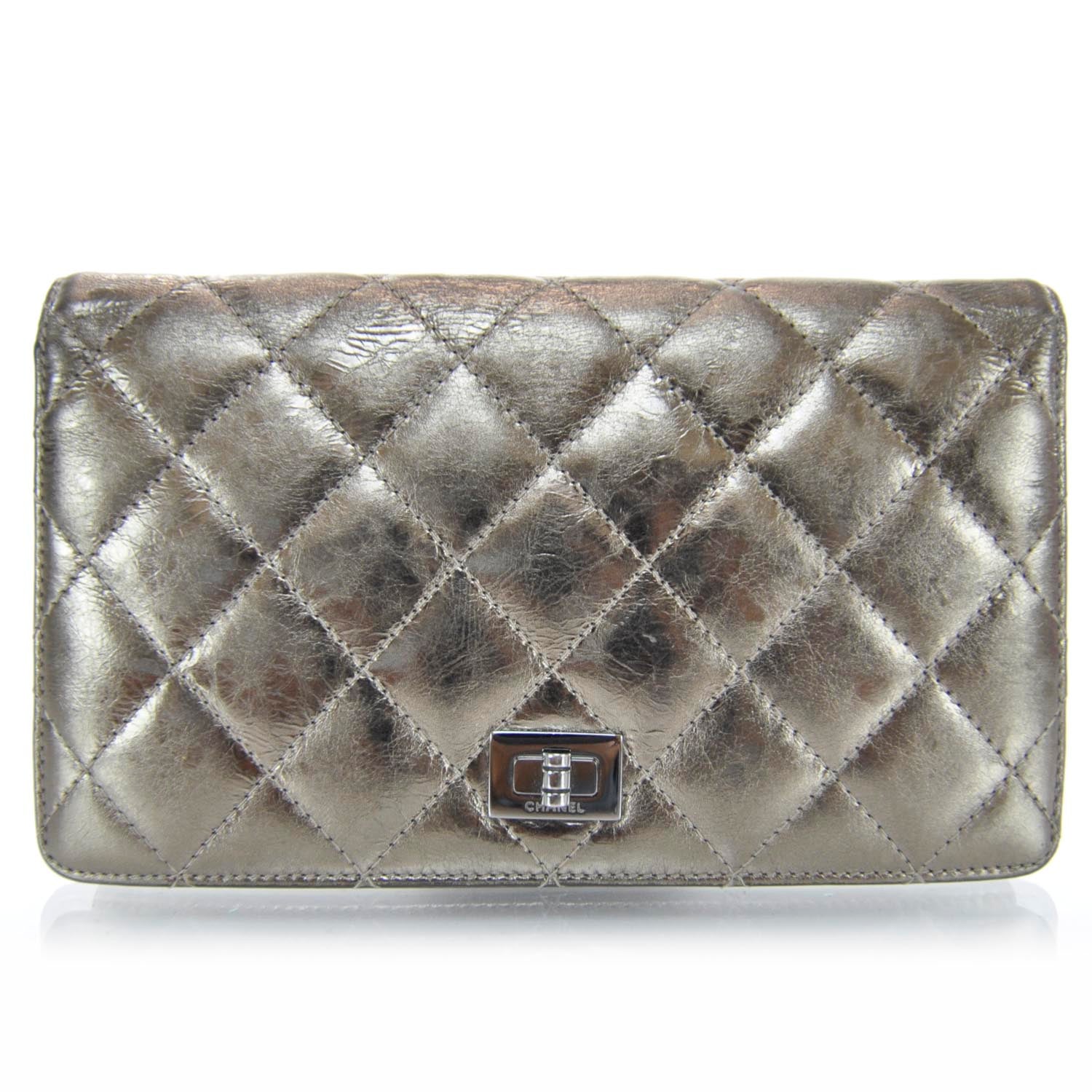 Chanel Reissue Yen Wallet Bronze 1 of 7