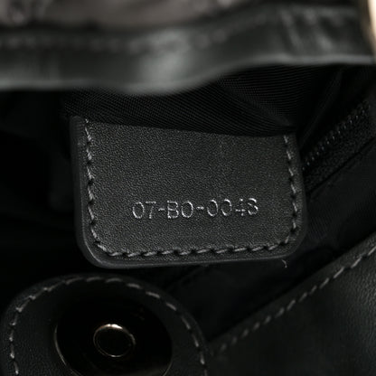 Christian Dior Nylon Cannage Tote Gray 7 of 10
