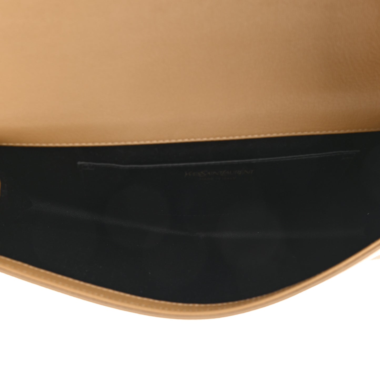 Calfskin Monogram Large Belle De Jour Clutch Beige