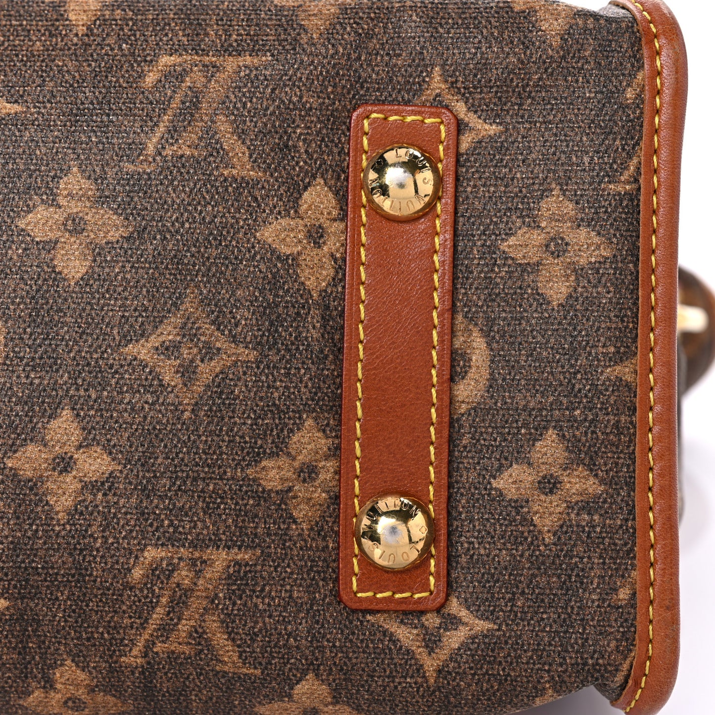 Monogram Rayures Tisse Sac PM