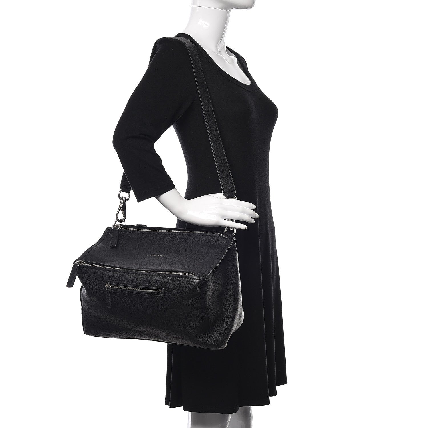 Givenchy Sugar Goatskin Medium Pandora Black 2 of 9