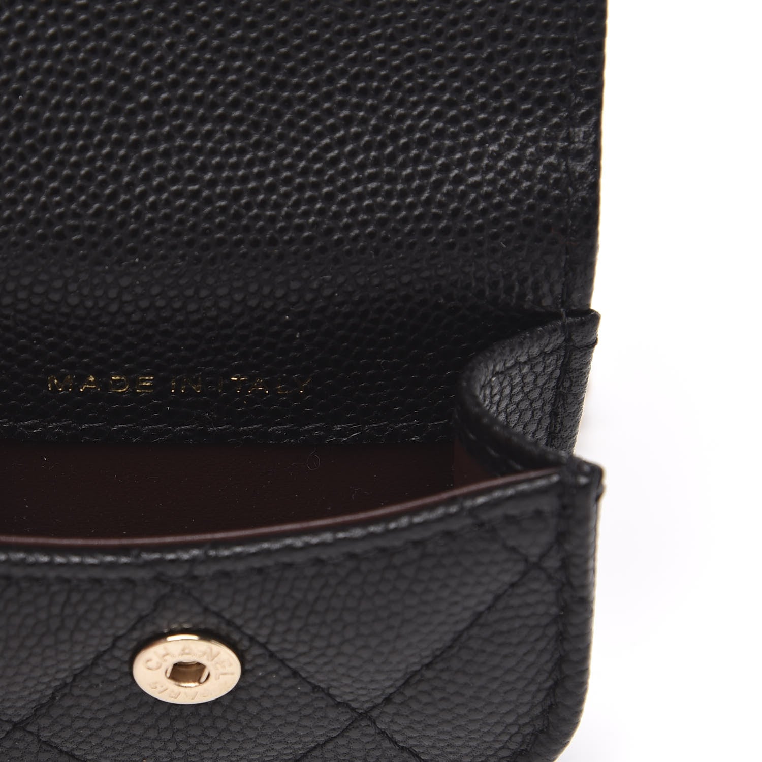 Chanel Caviar Quilted Airpods Pro Case Black 7 of 9
