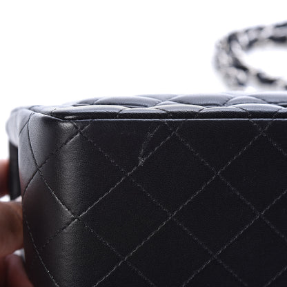 Chanel Lambskin Quilted Mini Square Flap Black 10 of 11