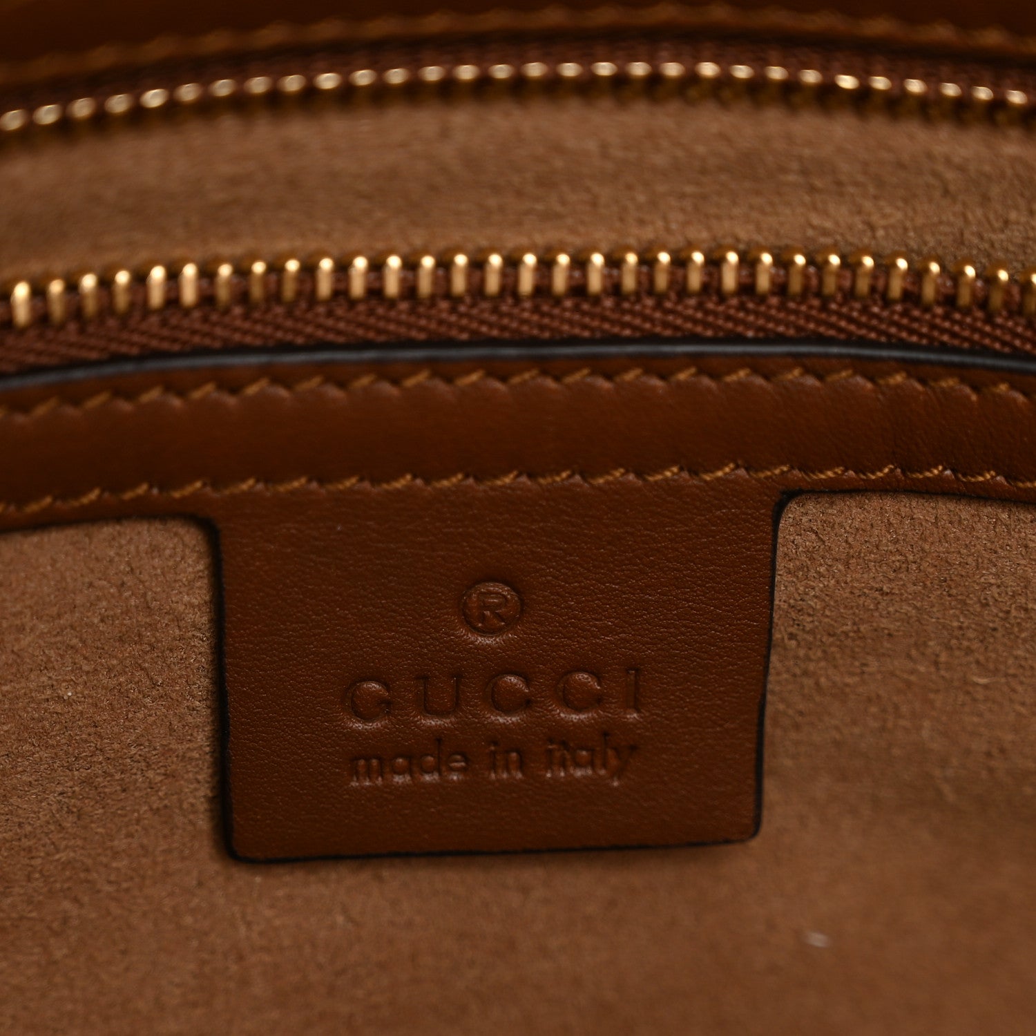 Gucci GG Supreme Monogram Large Linea A Hobo Light Brown 6 of 12