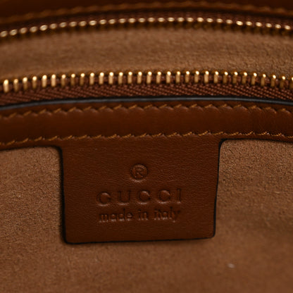 Gucci GG Supreme Monogram Large Linea A Hobo Light Brown 6 of 12