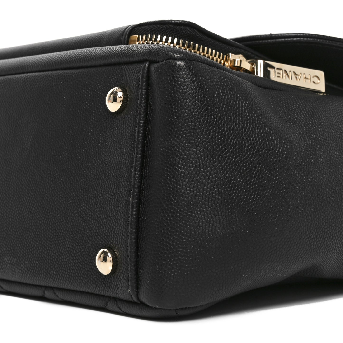 Caviar Quilted Large Business Affinity Flap Black