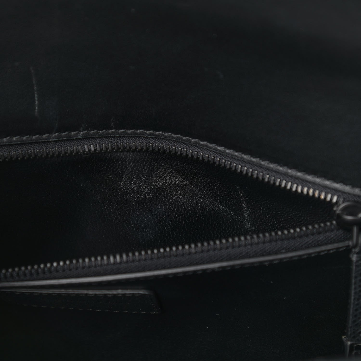 Christian Dior Ultra Matte Grained Calfskin 30 Montaigne Flap Bag Black 11 of 12