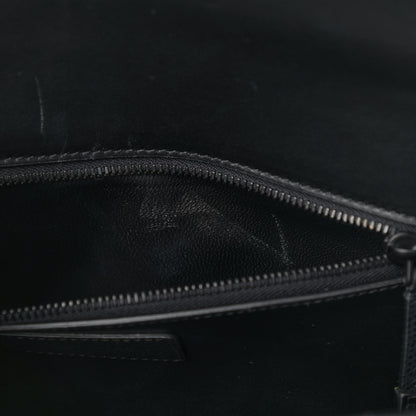 Christian Dior Ultra Matte Grained Calfskin 30 Montaigne Flap Bag Black 11 of 12