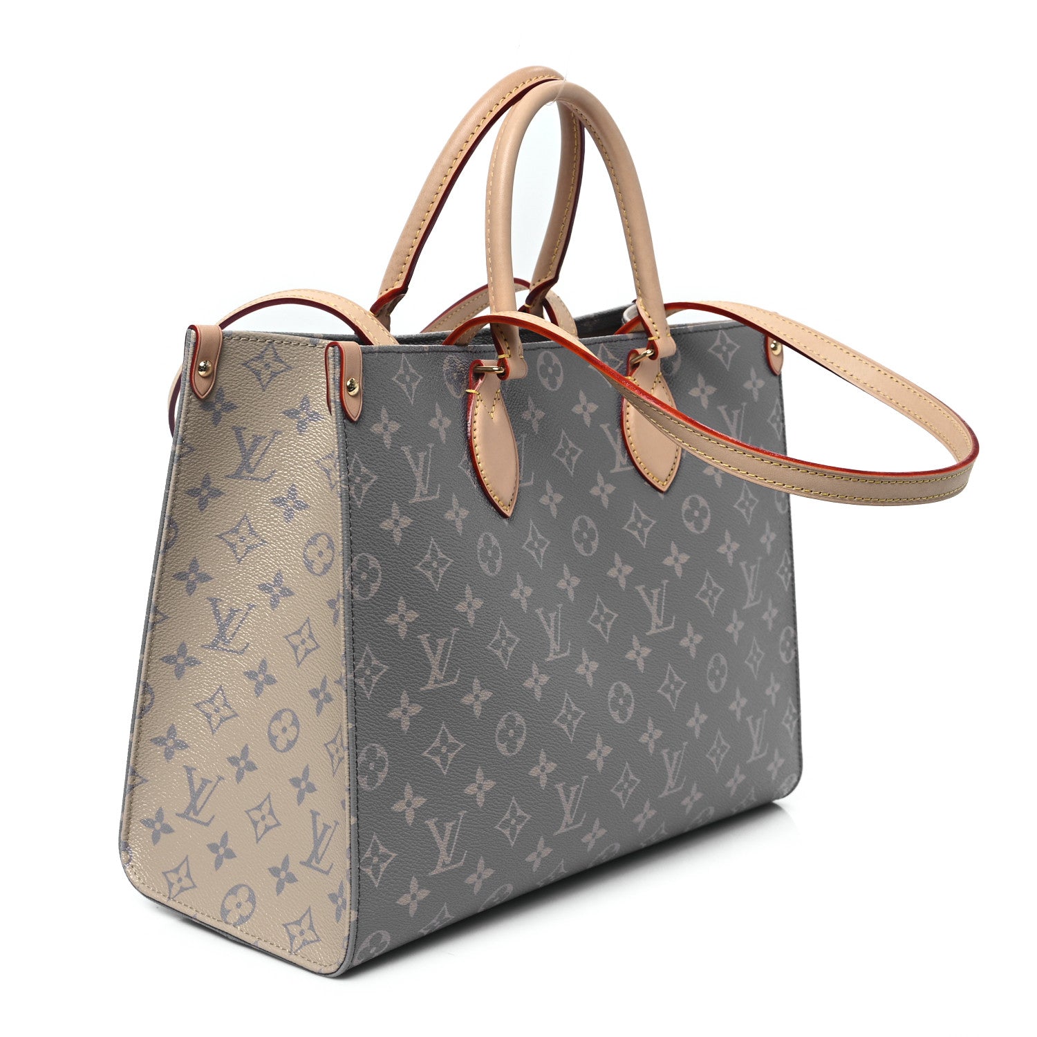 Louis Vuitton Monogram Onthego MM Trianon Gray 3 of 10