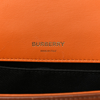 Burberry Lambskin Quilted Small Lola Bag Brown 6 of 12