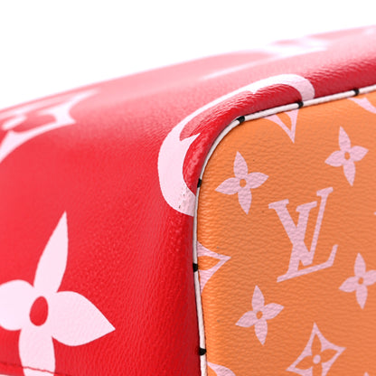 Louis Vuitton Monogram Giant Neverfull MM Rouge 9 of 14