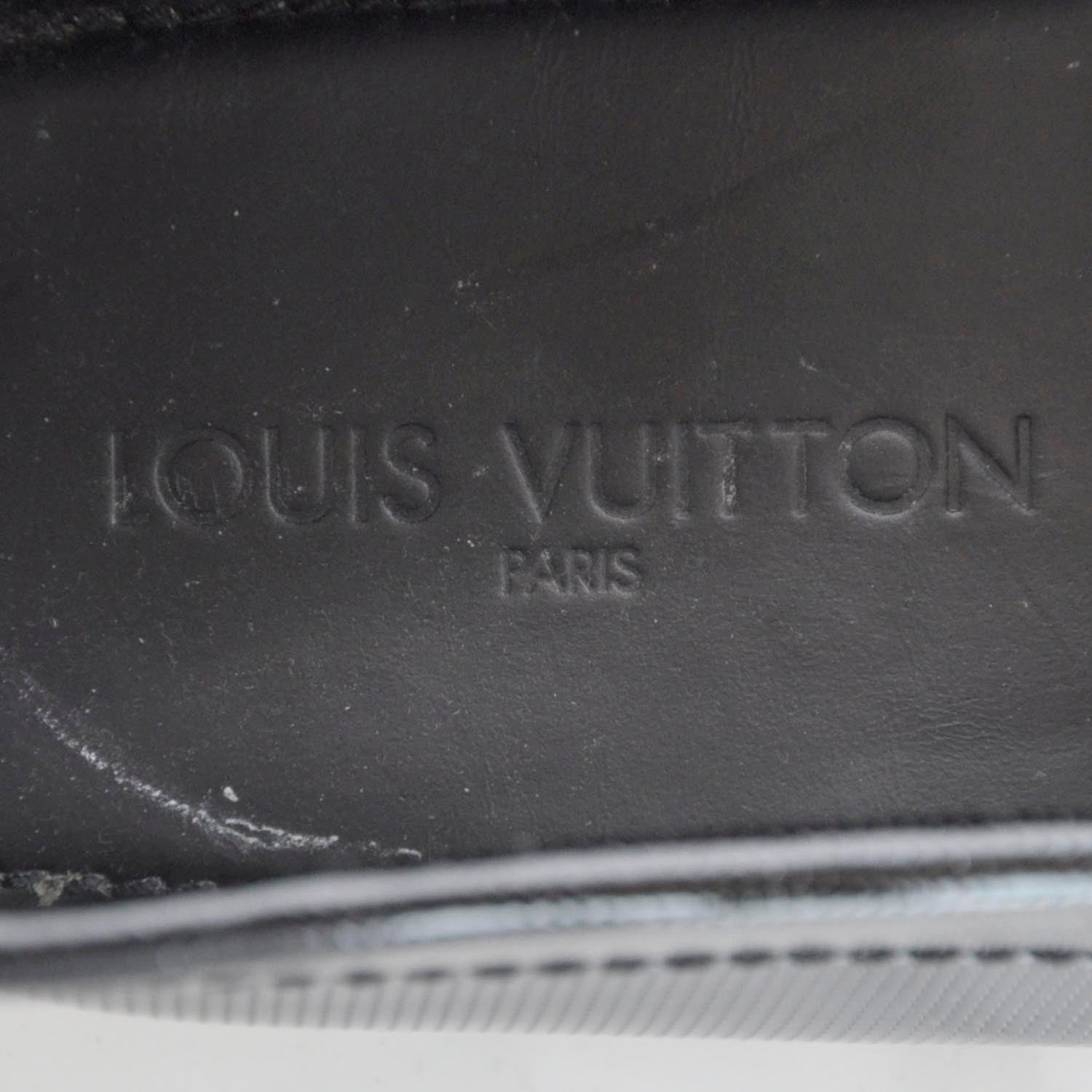 Louis Vuitton Patent Monte Carlo Loafers 12 Black 5 of 9
