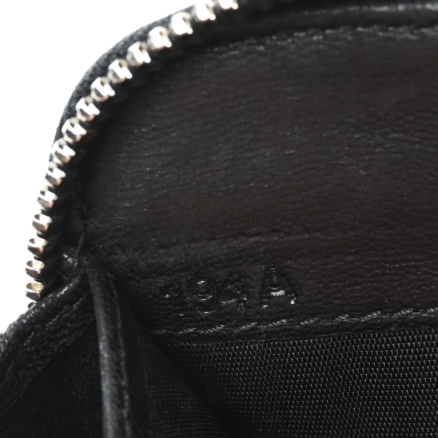 Miu Miu Nappa Metal Studded Zip Around Wallet Black 7 of 7