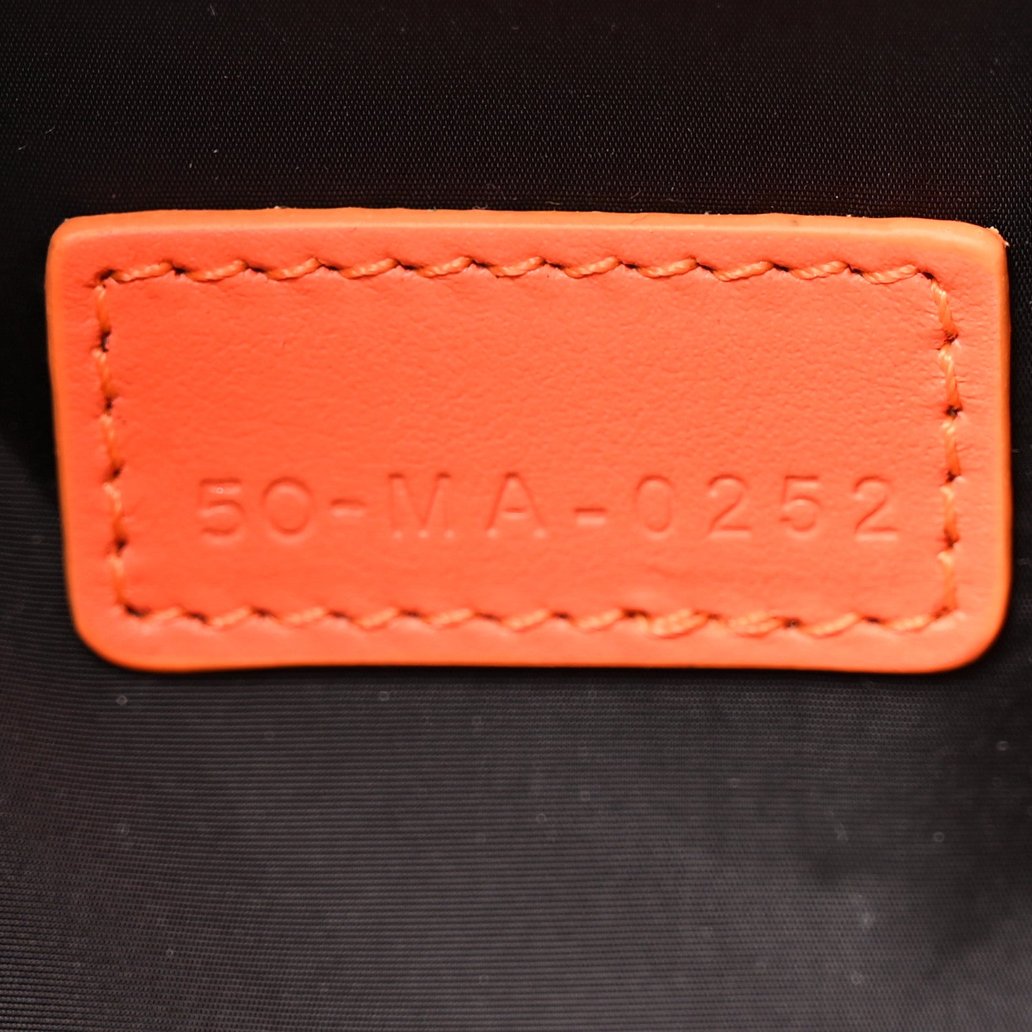 Christian Dior Technical Fabric Toile De Jouy DiorTravel Nomad Pouch Orange 7 of 13